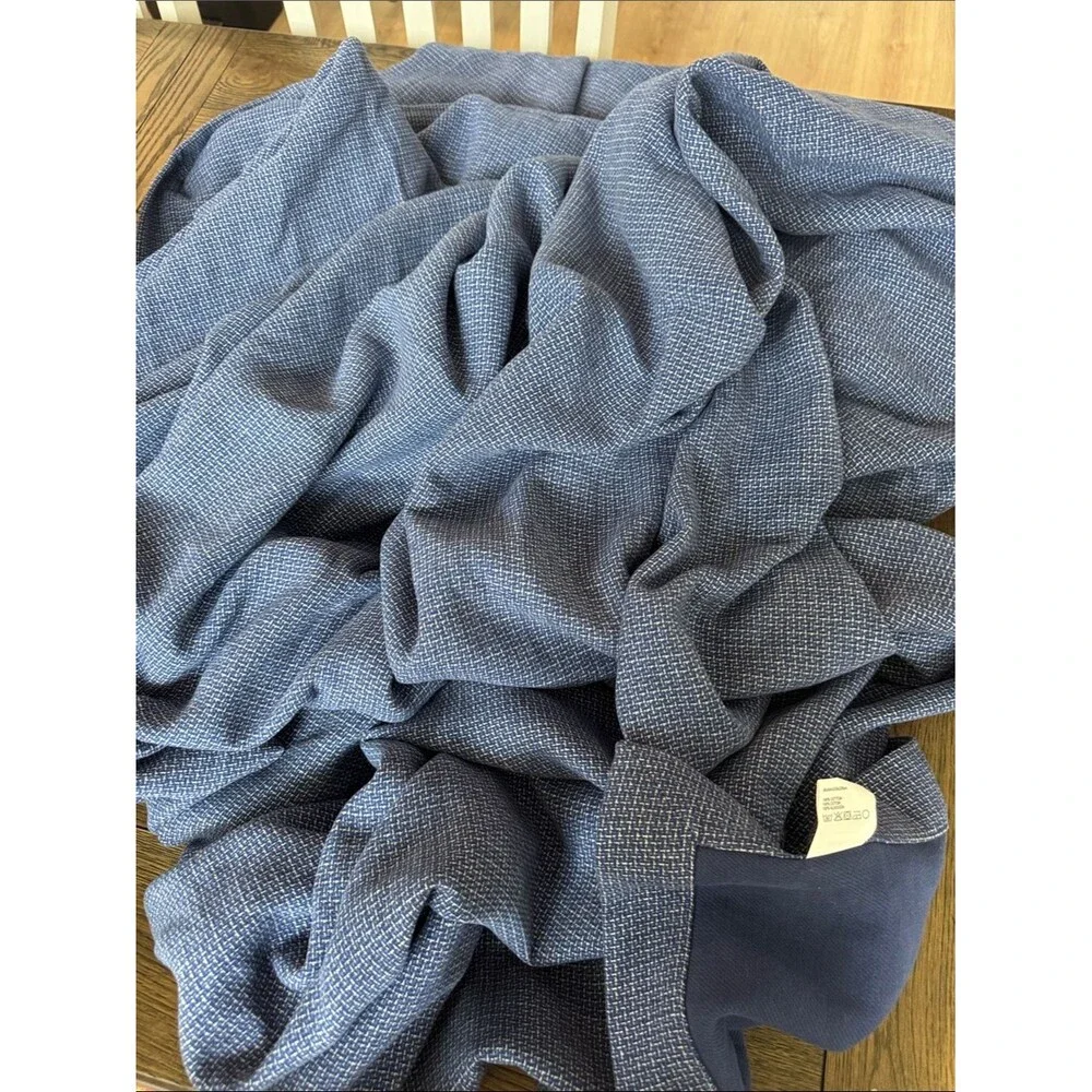 Crate&Barrel Queen Size Cotton Blanket